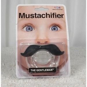 Mustachifier The Gentleman Little Baby Shaver Mustache Pacifier